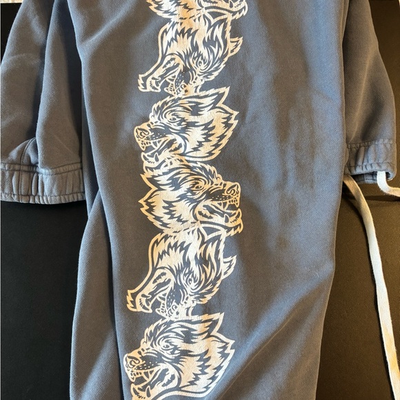 She Darc Sport Covered Post Lounge Sweats in Norse Blue - Picture 2 of 3